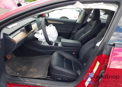 2023 Tesla Model 3 Rear-Wheel Drive from USA, damaged, VIN 5YJ3E1EA8PF663141